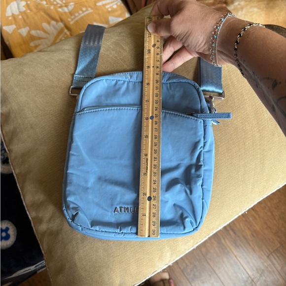 Athleta Light Blue Crossbody Bag - Picture 6 of 12